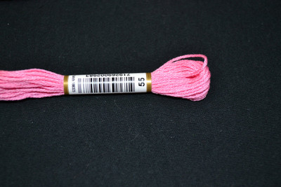Anchor Cotton Threads for Embroidery Shade 55 Beauty Rose Light