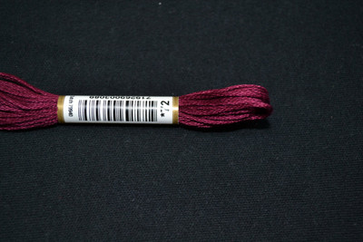 Anchor Cotton Threads for Embroidery Shade 72 Raspberry Very Dark