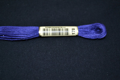 Anchor Cotton Threads for Embroidery Shade 178 Ocean Blue Dark