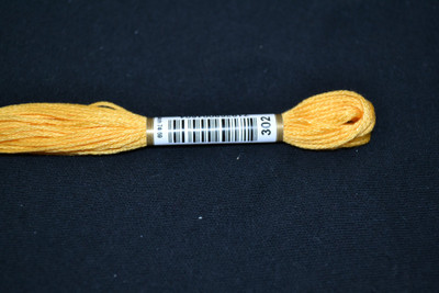 Anchor Cotton Threads for Embroidery Shade  302 Citrus Medium Light