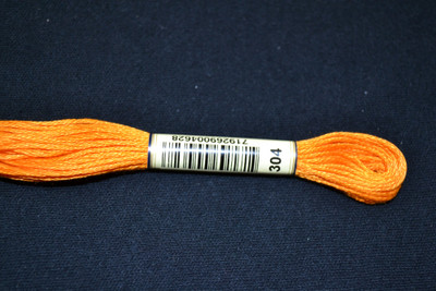 Anchor Cotton Threads for Embroidery Shade  304 Citrus Dark