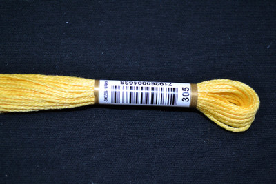 Anchor Cotton Threads for Embroidery Shade  305 Topaz Light