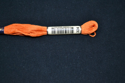 Anchor Cotton Threads for Embroidery Shade  324 Apricot Medium