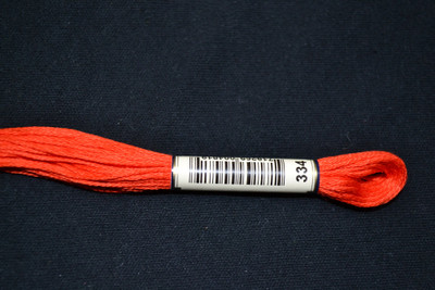 Anchor Cotton Threads for Embroidery Shade  334 Blaze Medium