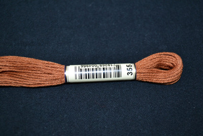 Anchor Cotton Threads for Embroidery Shade  355 Mocha Medium