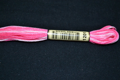  Threads for Embroidery Shade 1201 Pink Fluff