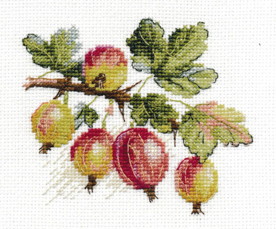 "Gooseberry" Unprinted Needlework Kit 0-142 Alisa