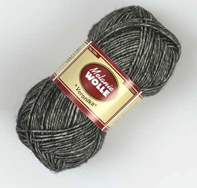 Veronika Melanie Wolle Yarn Grey 5064-09