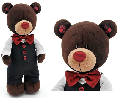 "Bear Choco Gentleman" Plush Stuffed Toy 13" C5043/30