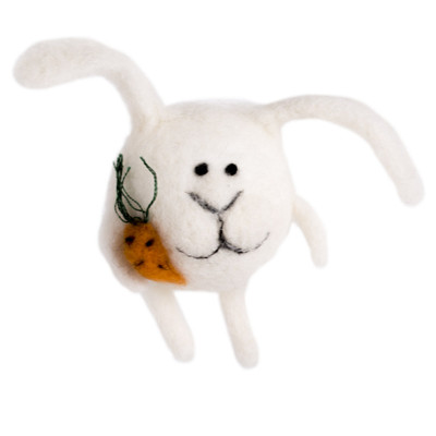 "Bunny" Wool  Kit for Felting WT-0117