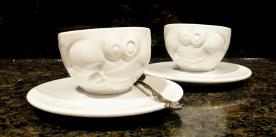 Beton tea cup and saucer porcelain 6.76 oz /200ml