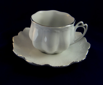 Victoria tea cup and saucer porcelain 6.76 oz /200ml