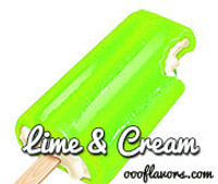 50/50 Bar - Lime and  Ice Cream (OOO)