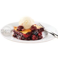 Flavor West Wild Berry Cobbler a la Mode