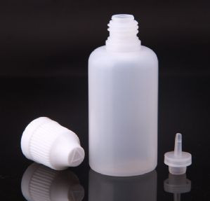 Bottle, Dropping, Polyethylene, Screw-on Cap, 30-mL