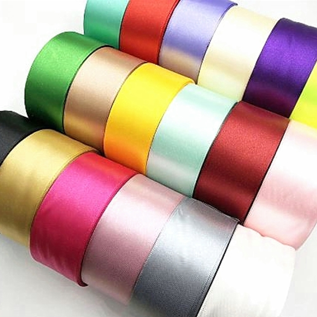 3/8 inch Green Satin Ribbon50 Yard Green Ribbon for Gift Wrapping Crafts  Wedd