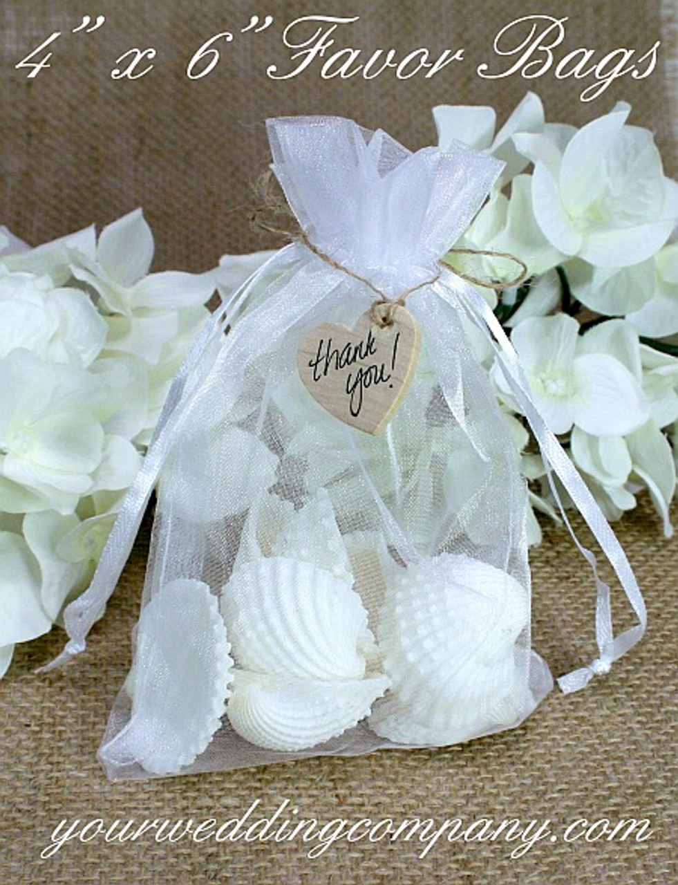 10 Organza Gift Bags - Jewelry Pouch - Small Wedding Favor Bags - Gift –  Findings On Meadow Lane