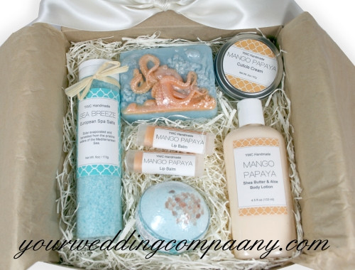 Deluxe Bath & Body Gift Set | Ocean Breeze | Spa Set | Basket