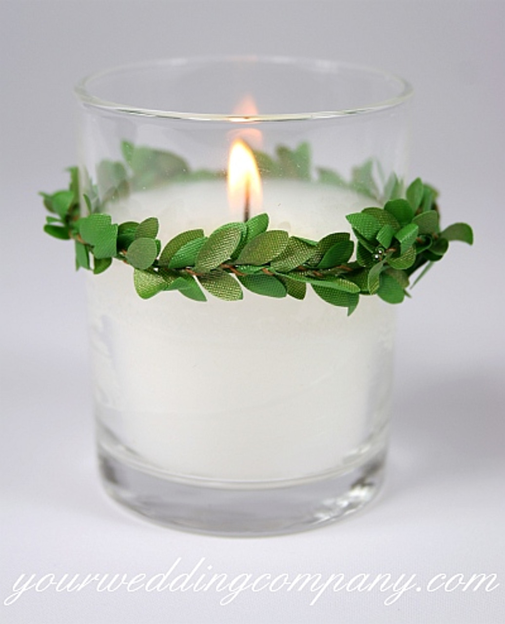 Tapered Glass Votive Cups  Wedding Votive Cup Table Accents
