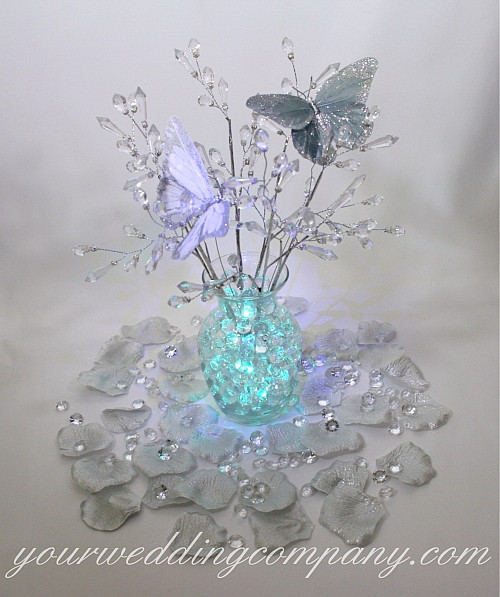 Acrylic Crystal Prism Sprays Bouquet Accents Centerpiece