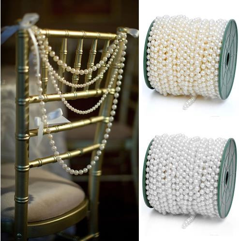 pearls for decorating wedding tables