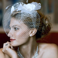 Russian Birdcage Veiling Mesh Net Fabric - 9 inch by the yard