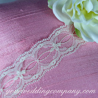 Ivory Insertion Lace