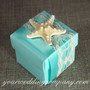 Wedding Favor Box with Knobby Starfish Decoration