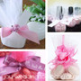 Sheer Tulle Circles - Wedding Favor Decoration