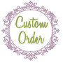 Custom Order - Your Wedding Company, LLC