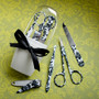 Damask Design Manicure Sets