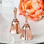 Rose Gold Wedding Bell - Wedding / Bridal Shower Favor Gift