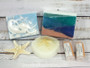 Beach Themed Bath & Body Spa Gift Set - Soaps, Lip Balms & Starfish Accent