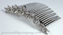 Swarovski Crystal Petite Floral Hair Comb