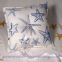 Starfish Ring Pillow with Pearl and Ribbon Accents