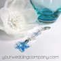 Something Blue Swarovski Starfish Bouquet Charm
