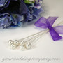 Swarovski Pearl Wedding Bouquet Picks