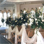 Tulle Fabric Pew Draping