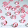 Acrylic Crystal Diamond Confetti - 4 Carats - PINK DIAMANTE TABLE GEMS