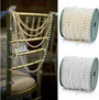Roll of Pearls PREMIUM Quality (Ivory or White) - Bulk Pearl Chain Wedding Decoration