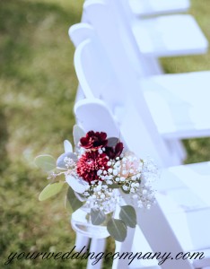 Wedding Aisle Decoration Idea