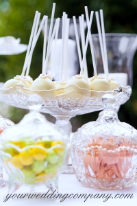 Candy and Cake Pops Display Idea