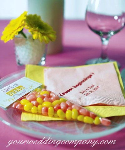 Candy Wedding Favor Idea