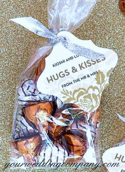 Chocolate Wedding Favor Idea