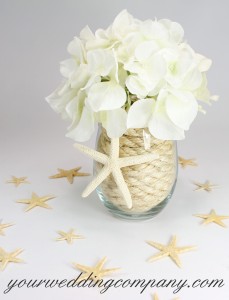 Beach Wedding Centerpiece