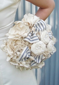 Bouquet of Fabric Flowers