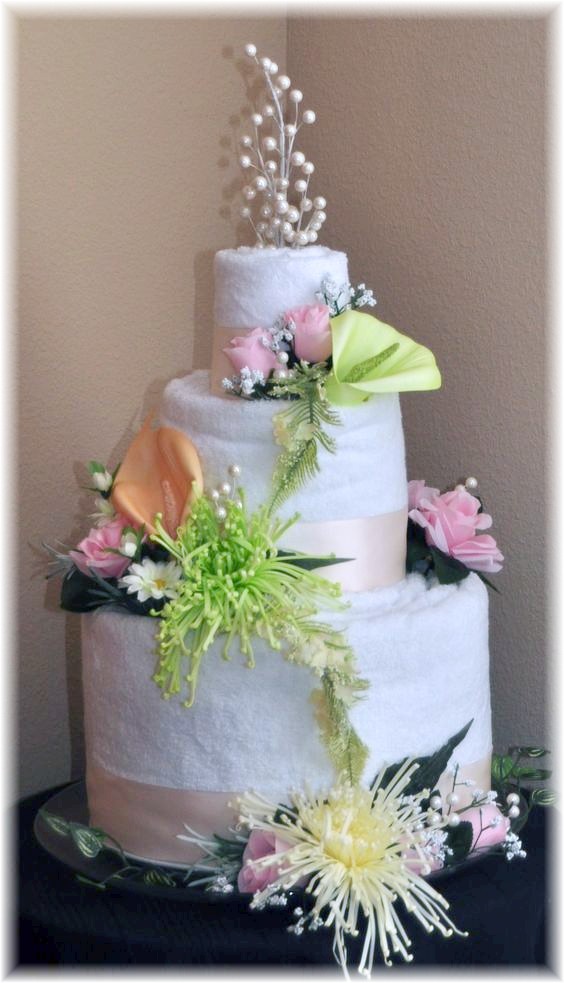 Pastel Towel Cake