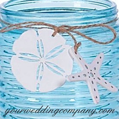 Beach Scene Candle Favor