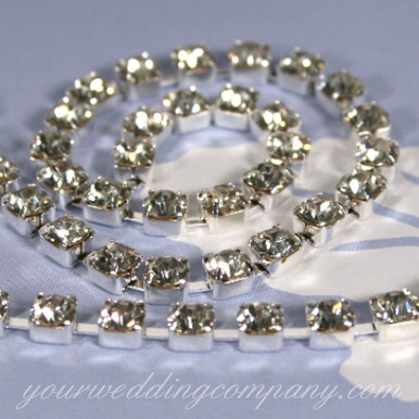 Rhinestone Chain | High Quality Rhinestones | 4mm Stones