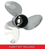 16 X 21 1/2 Stainless Steel Three Blade Right Hand Propeller Sema (Requires Hub Kit) by PolaStorm (5289-3160-22)